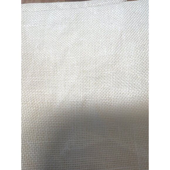 Linen Cream Fabric 28 Count Evenweave Cross Stitch Material 30x23 - Picture 3 of 3